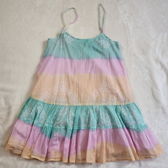Juliet Dunn Dresses & Skirts - Juliet Dunn Pastel Striped Mini Dress